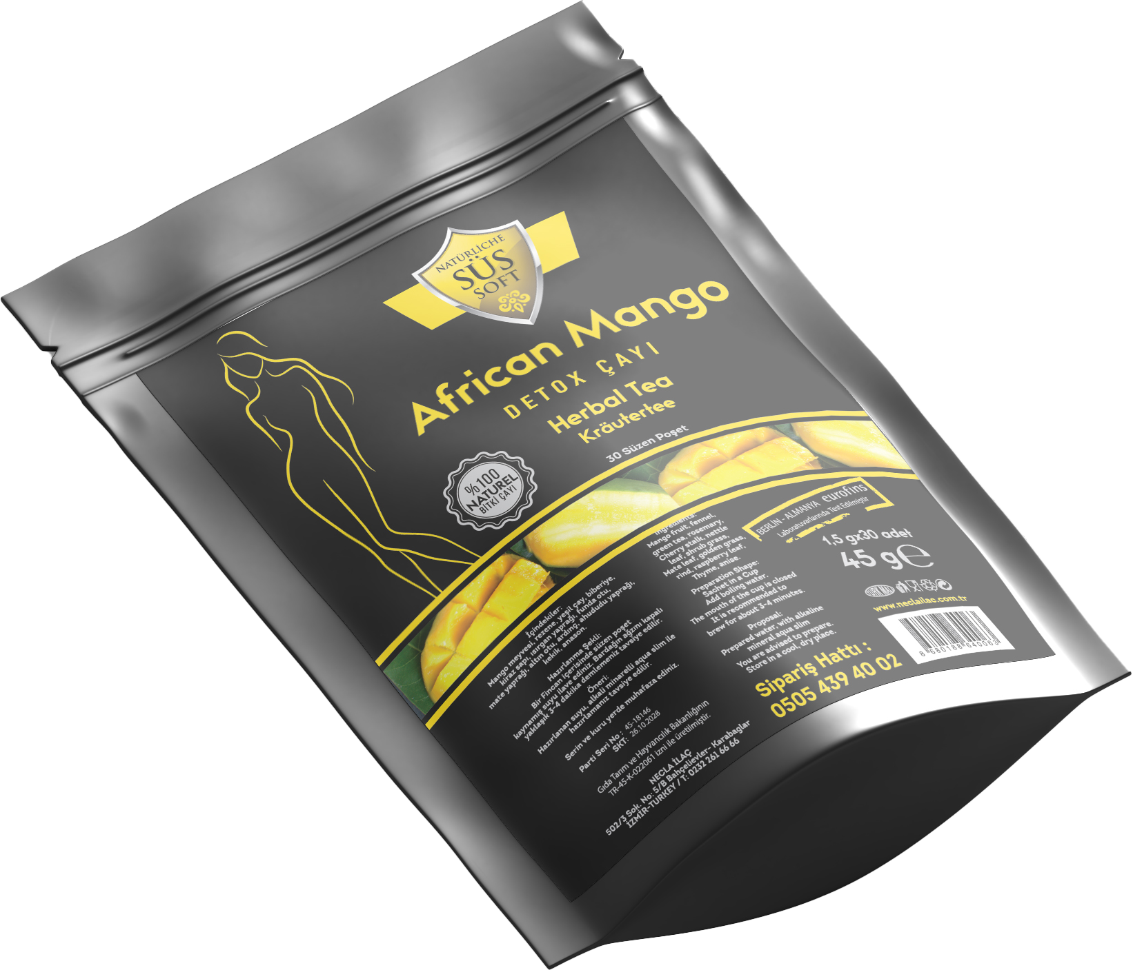 Süs Active Detox African Mango Tea